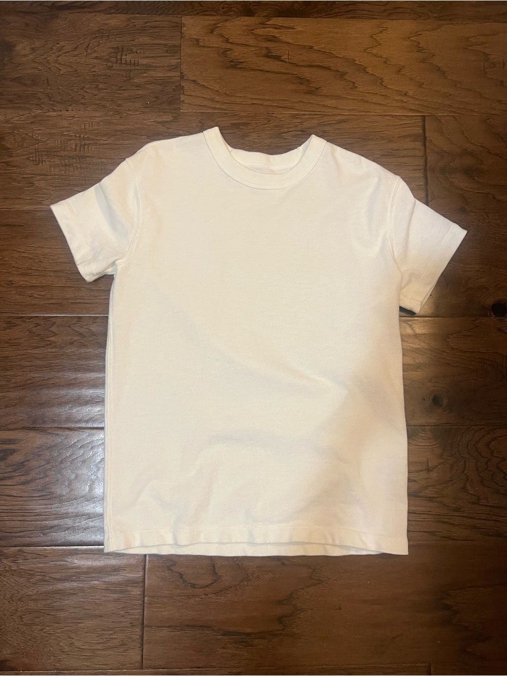 Buck Mason Field Spec White Short Sleeve Crewneck Tee
